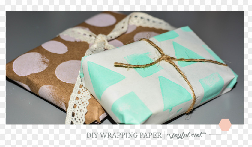 Wrap Paper Turquoise PNG