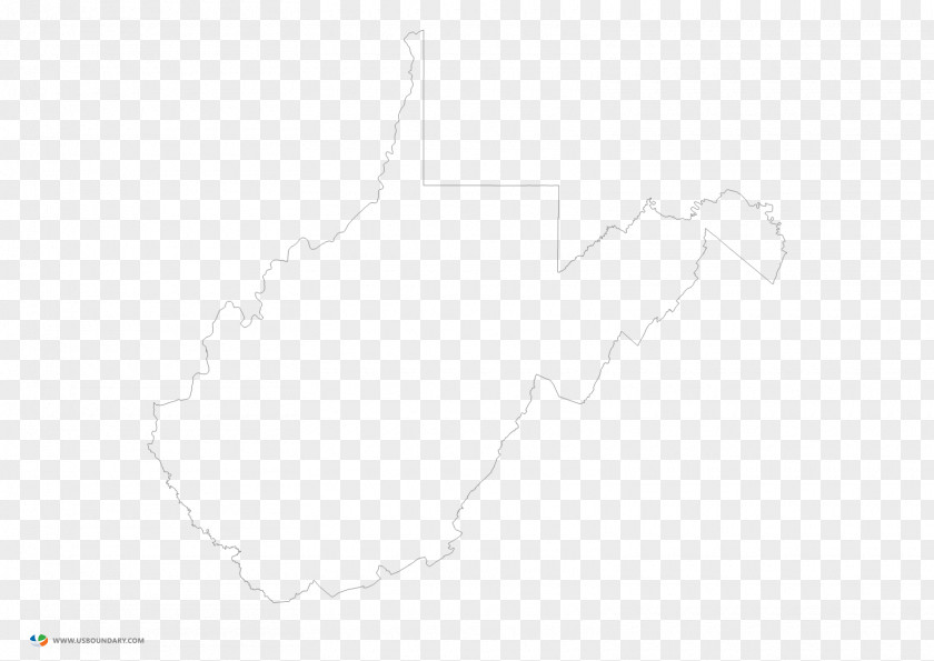 Design White Line Art PNG