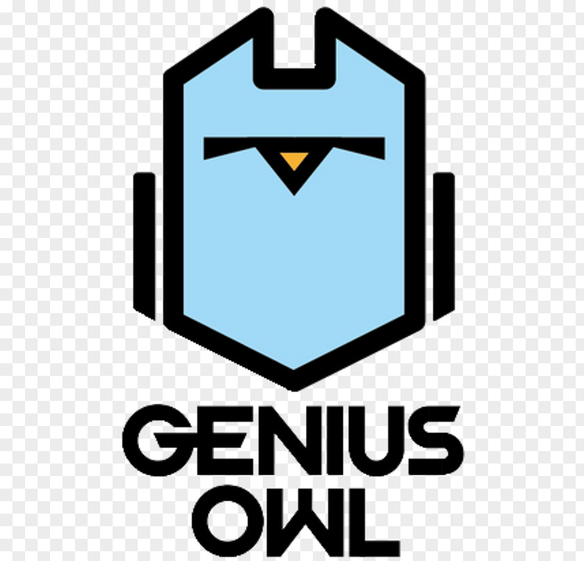 Genius Logo Owl Party Child Birthday PNG