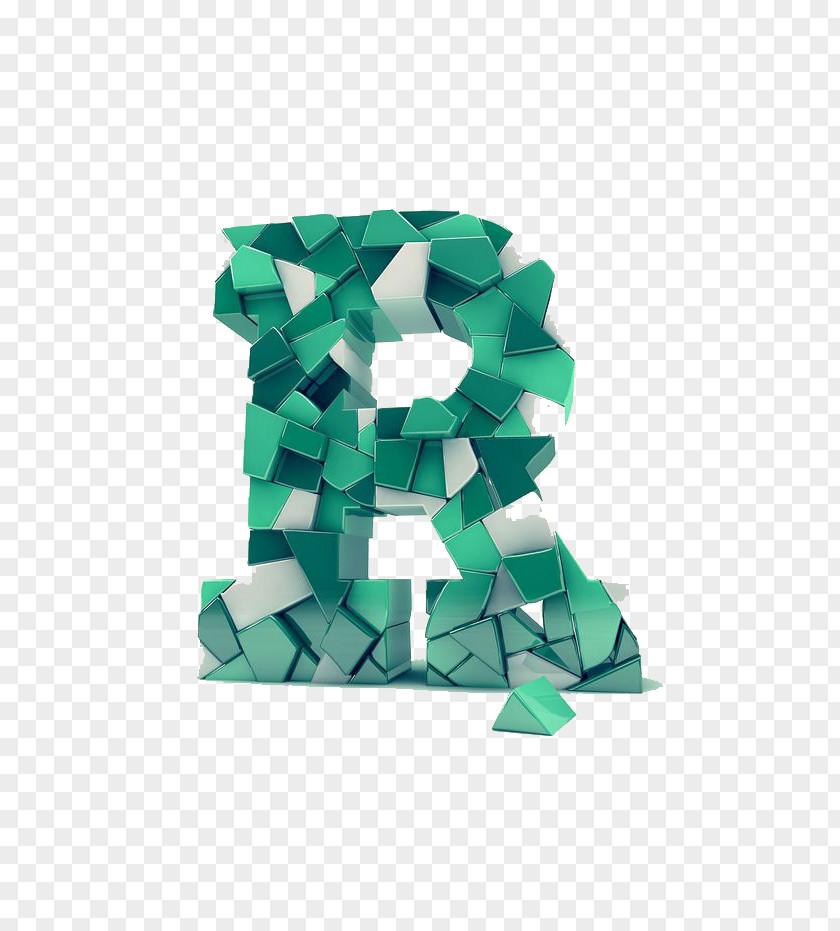 R English Alphabet Lettering PNG