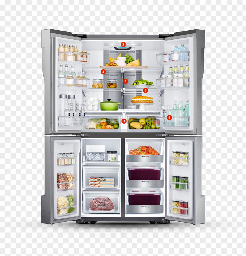 Samsund Dishwasher In Kitchen Refrigerator Refrigeration Home Appliance LG Electronics Food PNG