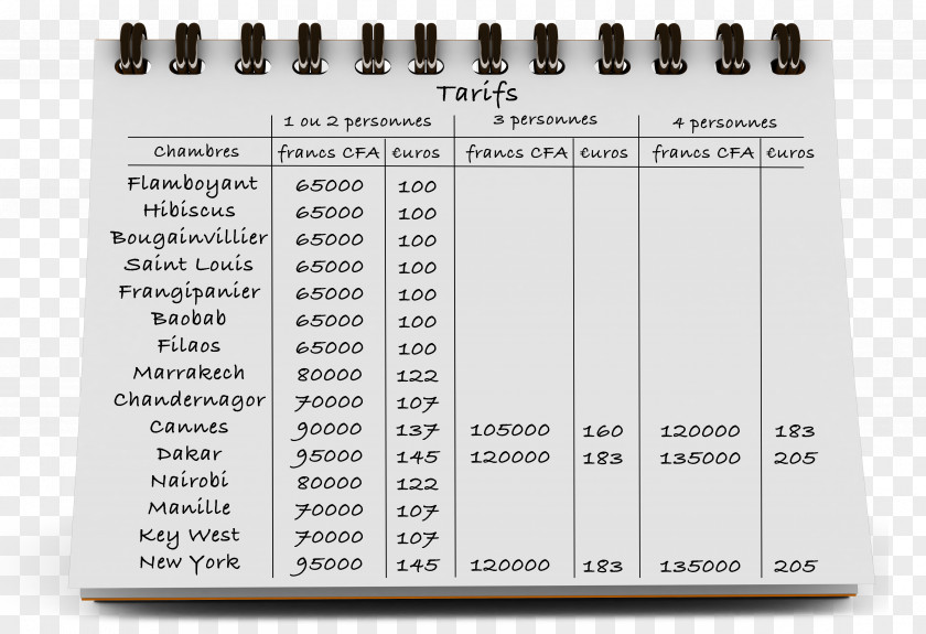 Tarif Brand Font PNG