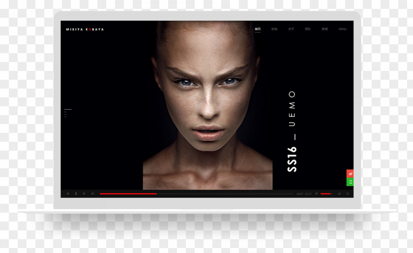 Web Design Template Responsive Photography PNG