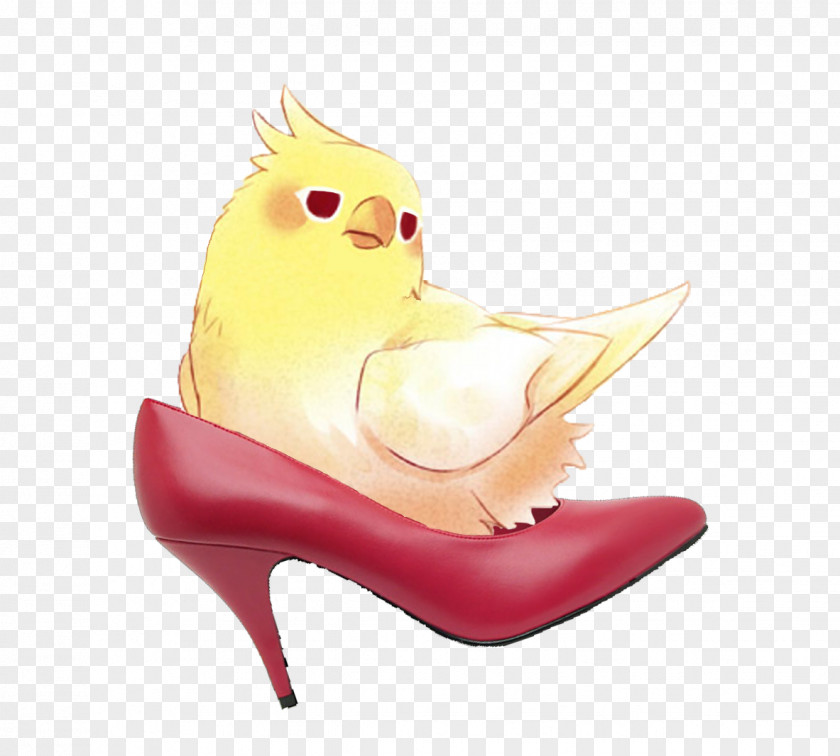 Bird Cockatiel High-heeled Shoe Drawing PNG