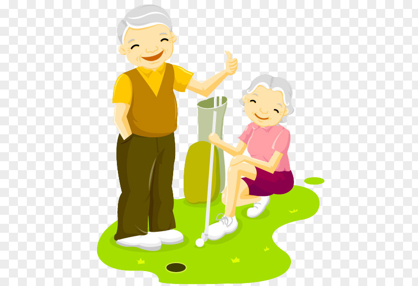 Elderly Couple Old Age Grandparent Significant Other PNG