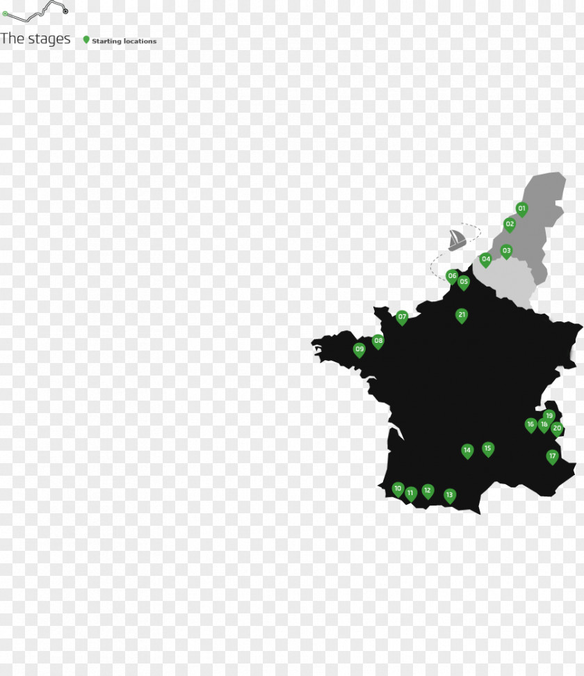France Vector Map Royalty-free PNG