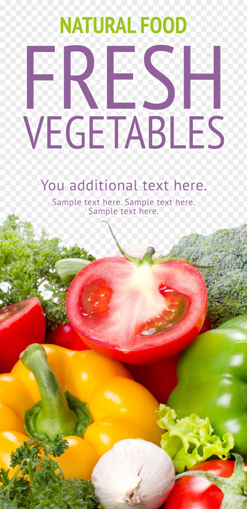Fresh Vegetables Poster Design Leaf Vegetable Fruit Tomato PNG