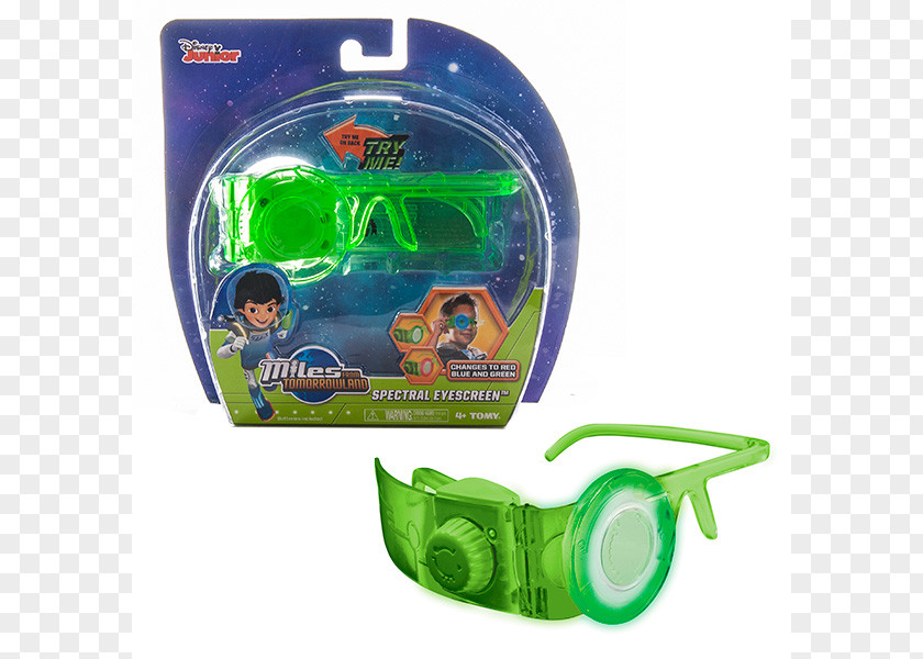 Toy TOMY Miles From Tomorrowland Spectral Eyescreen Glasses Stellosphere Questcom PNG