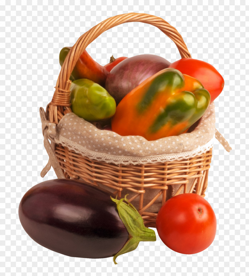 Vegetable Basket Food Nutrition Sesame Wallpaper PNG