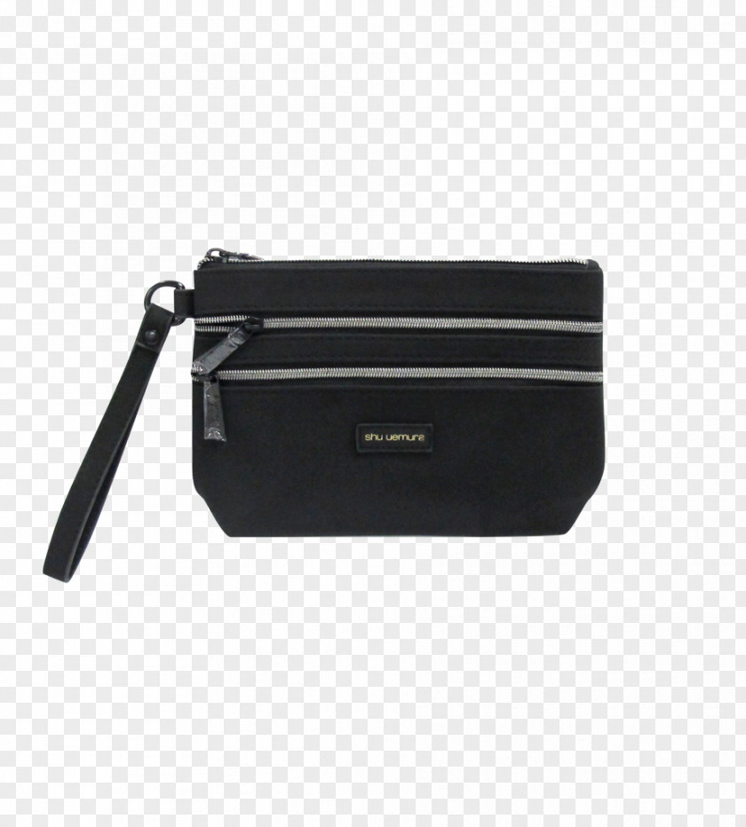 Zipper Bag Handbag Black M PNG