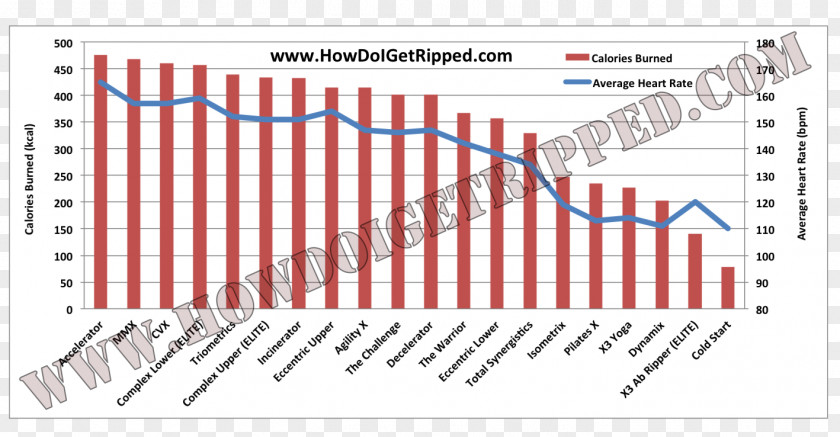 Burned Heart Rate Exercise P90X Vital Signs PNG