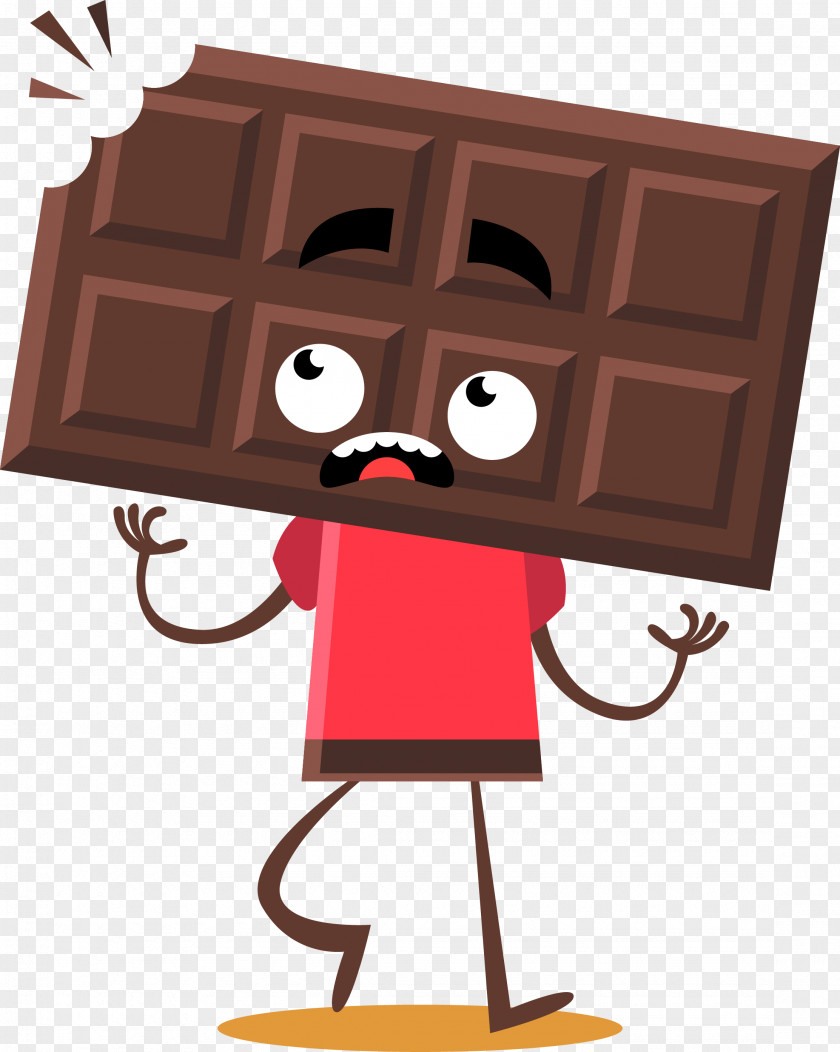 Chocolate Background Material Bar Hot Cake PNG