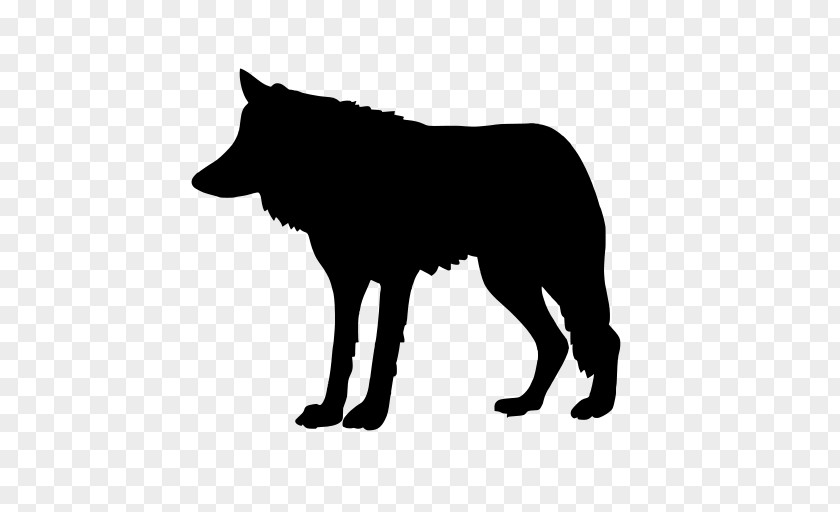 Dog Vector Graphics Clip Art Illustration Black Wolf PNG