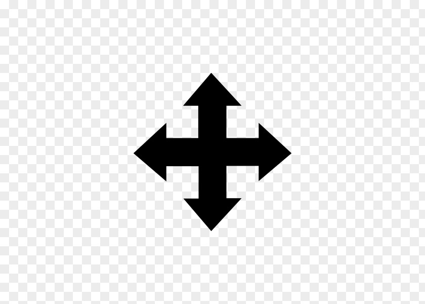 Move Arrow Cross Party PNG