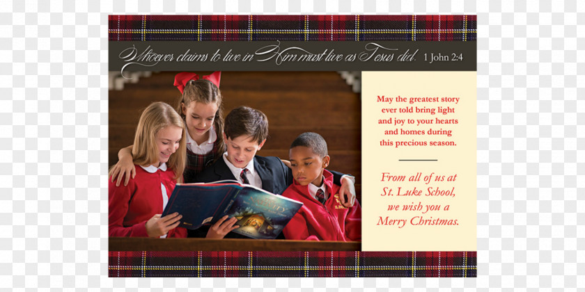 Saint Luke School Tartan Advertising Picture Frames PNG