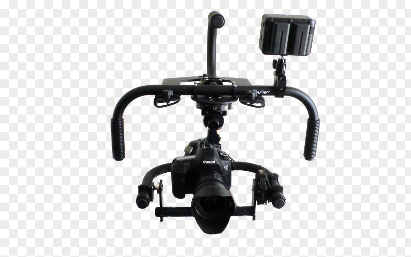 Sturdy Gimbal Camera Canon Engine Axle PNG