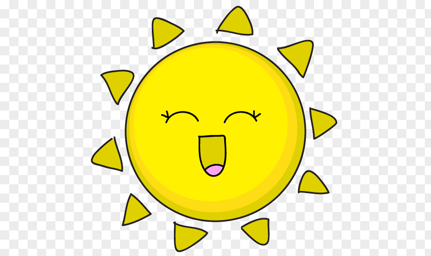 Sunlight Vector Emoticon Smiley Line Art Clip PNG