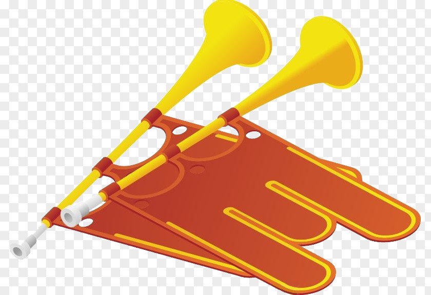 Yellow Flute Mellophone Dizi PNG