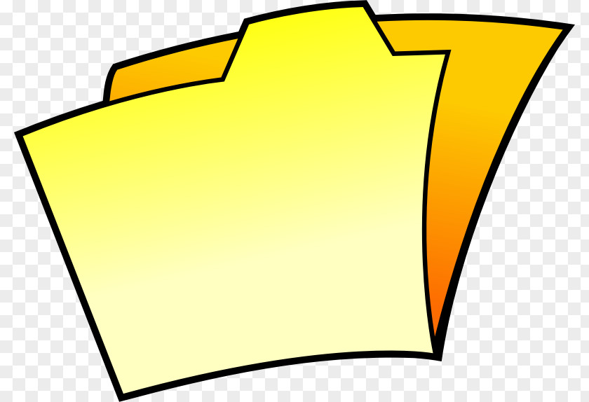 Yellow Folder Cliparts Directory Computer Mouse Clip Art PNG