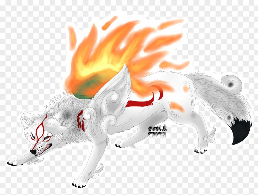 Amaterasu Carnivores Illustration Cartoon Desktop Wallpaper Computer PNG