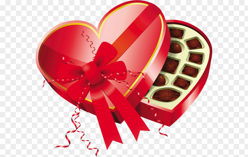 Chocolat Valentine's Day Heart Clip Art PNG