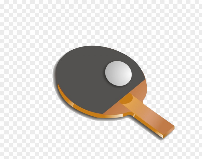 Ping Pong Paddle Technology Animal Font PNG