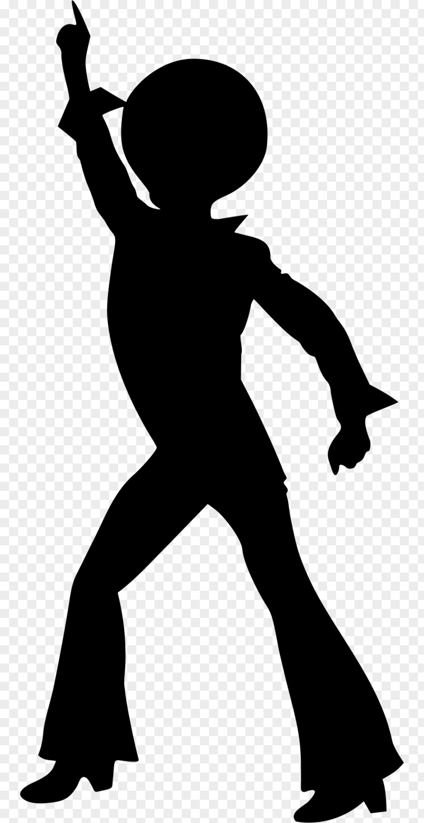 Dancers Dance Disco Silhouette Clip Art PNG