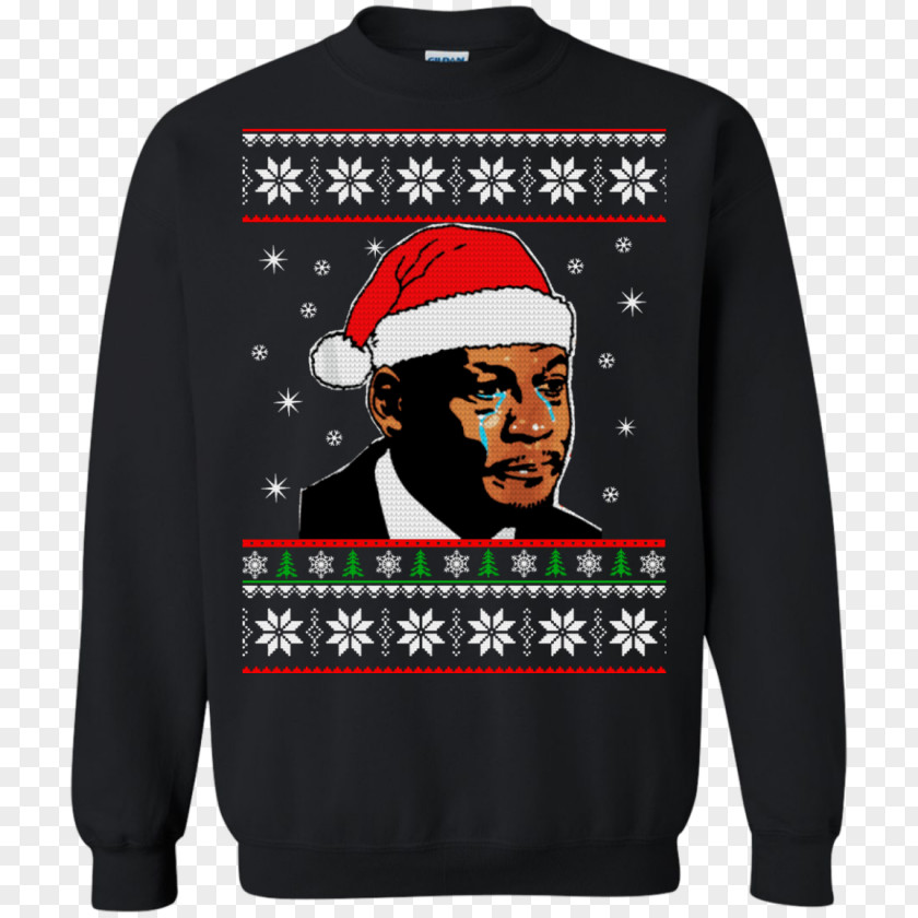 Michael Jordan Long-sleeved T-shirt Mike Tyson Sweater Christmas Jumper PNG