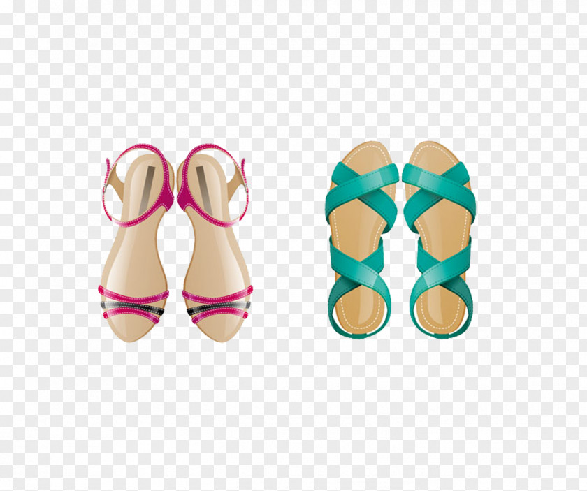 Summer Sandals Slipper Shoe Flip-flops Boot PNG