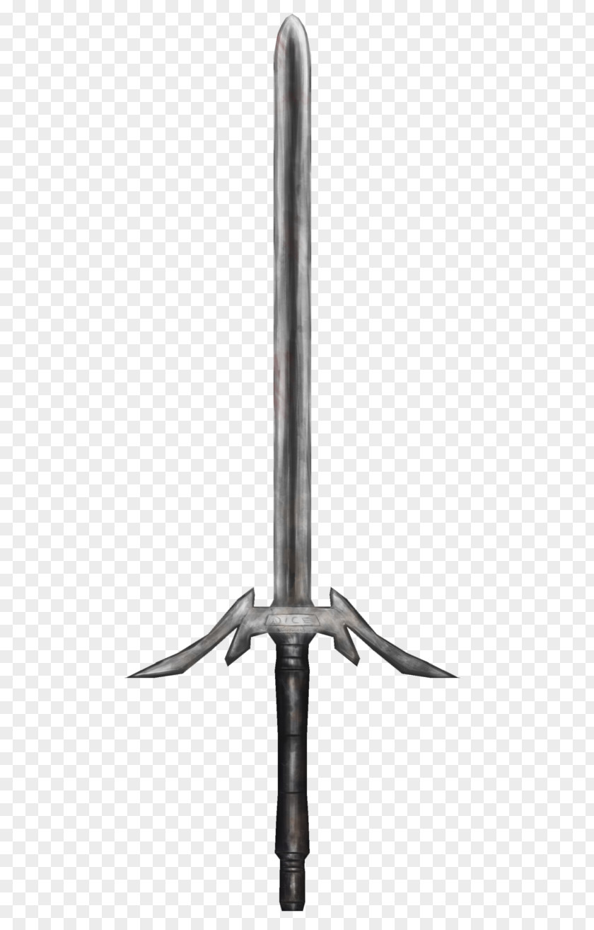 Watercolor Sword Pickaxe PNG