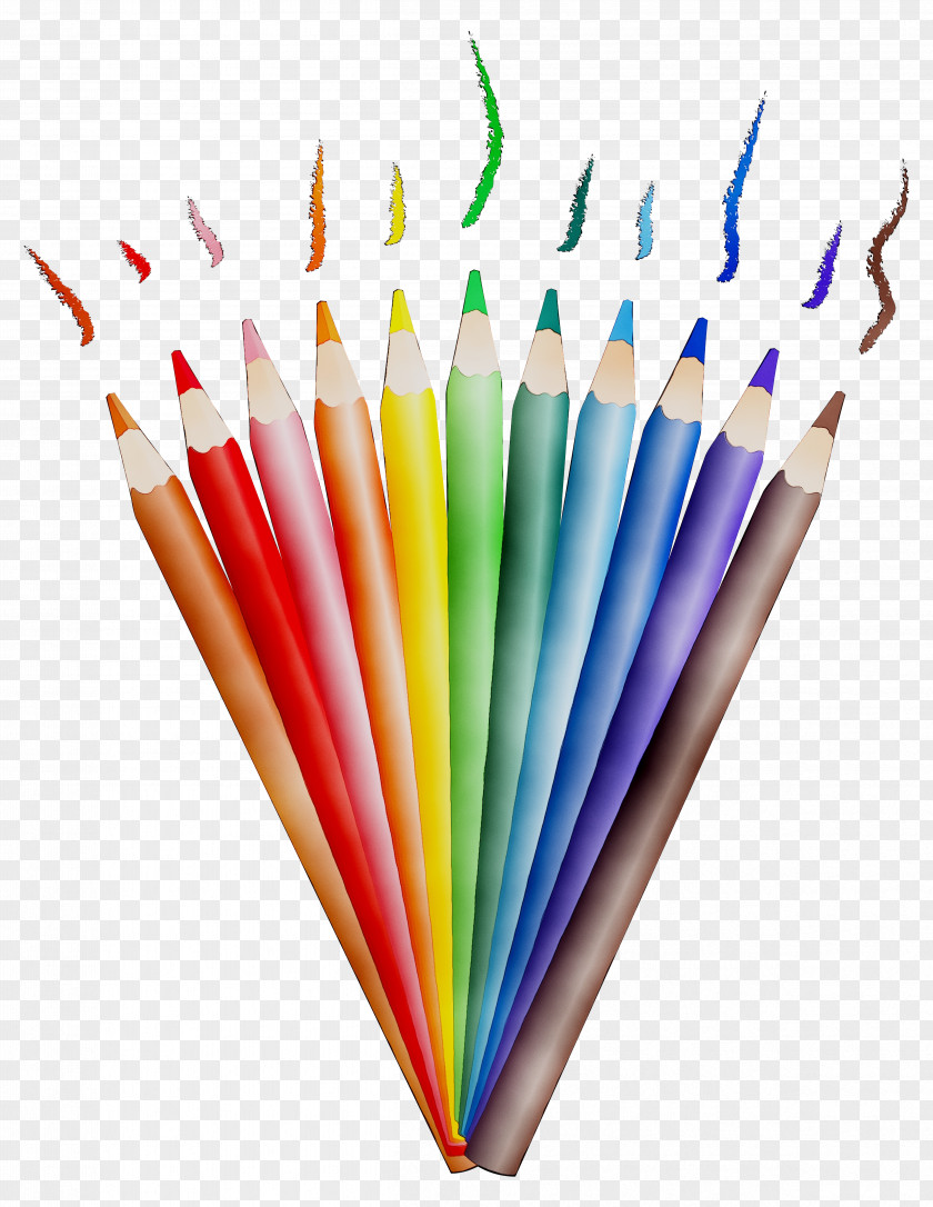 Colored Pencil Clip Art Drawing Image PNG