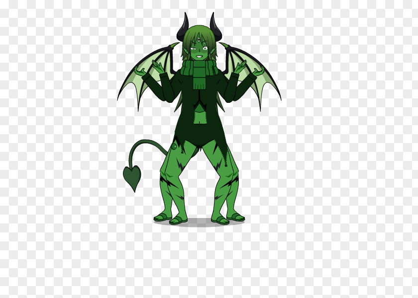 Demon Cartoon Figurine Legendary Creature PNG