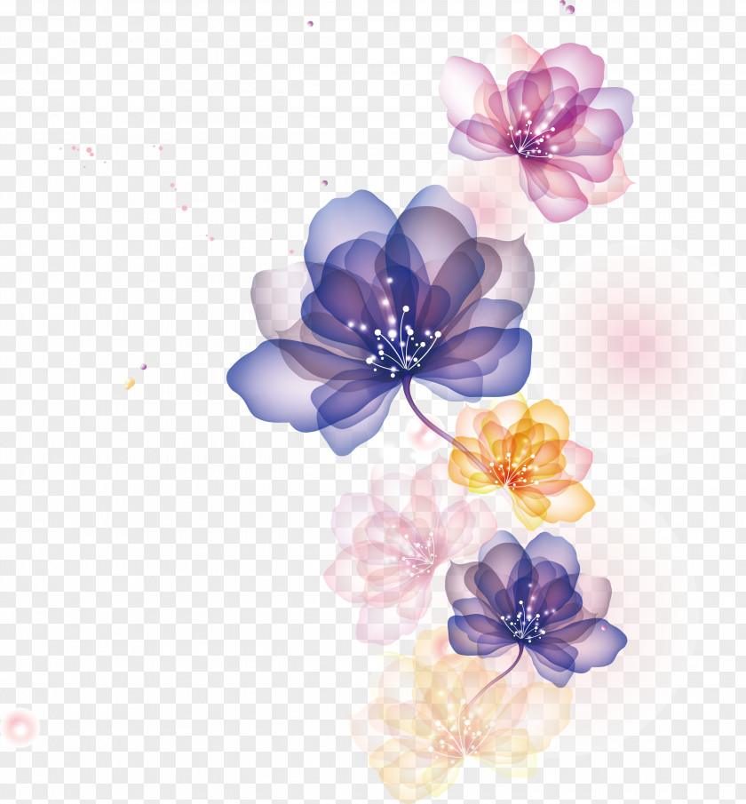 Cartoon Flowers Flower Euclidean Vector Adobe Illustrator PNG