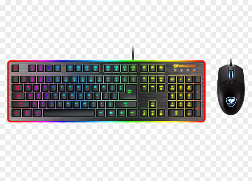 Computer Mouse Keyboard Gaming Keypad Cougar Attack X3 RGB Tastatur PNG
