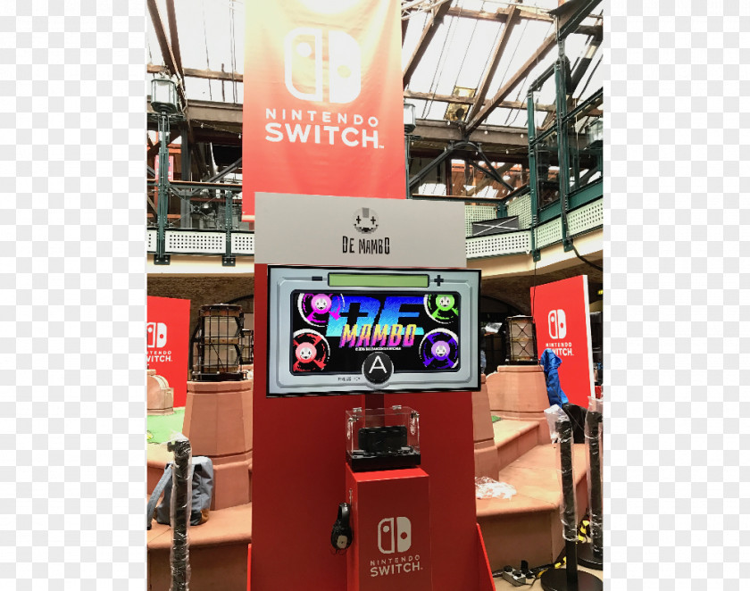 Game Booth De Mambo The Dangerous Kitchen Nintendo Switch Display Device BitSummit PNG