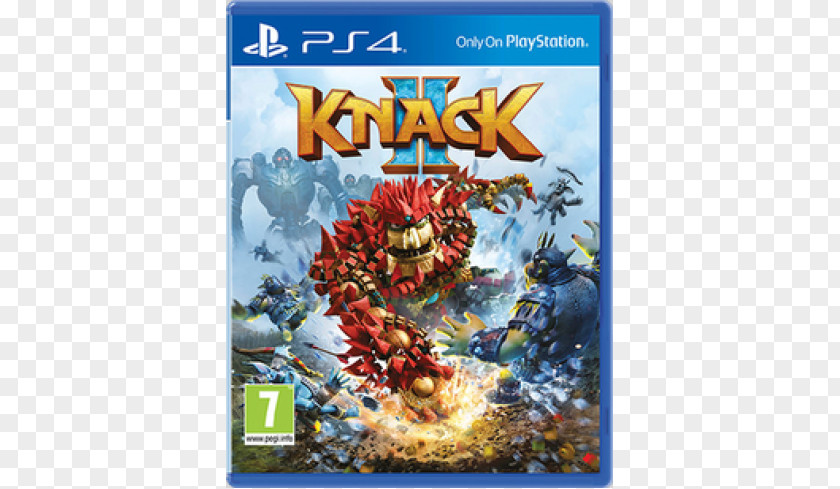 Knack II PlayStation 4 Video Game PNG