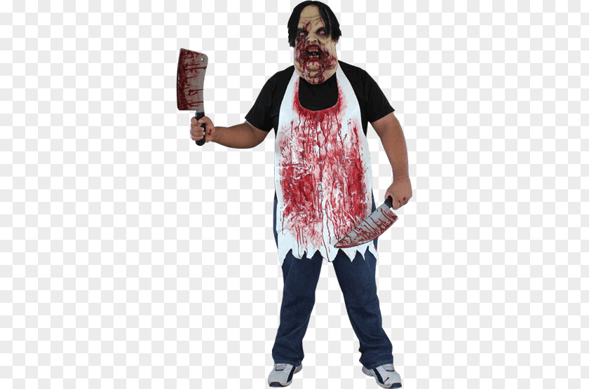 T-shirt Robe Halloween Costume Butcher PNG