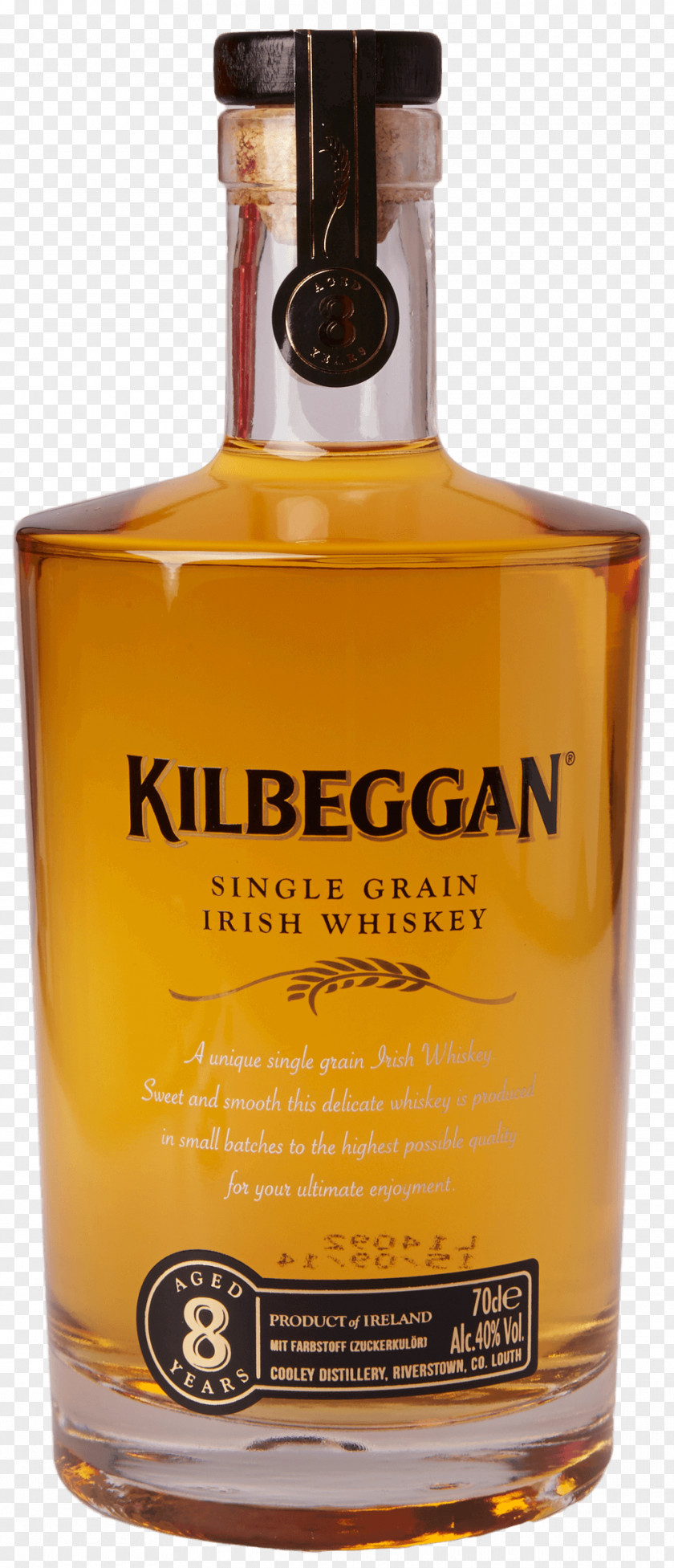 Compensation Liqueur Blended Whiskey Scotch Whisky Kilbeggan Distillery PNG