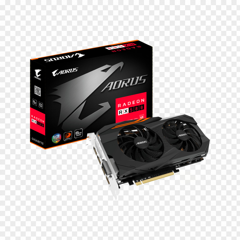 Gd Graphics Cards & Video Adapters AMD Radeon RX 570 580 Gigabyte Technology PNG