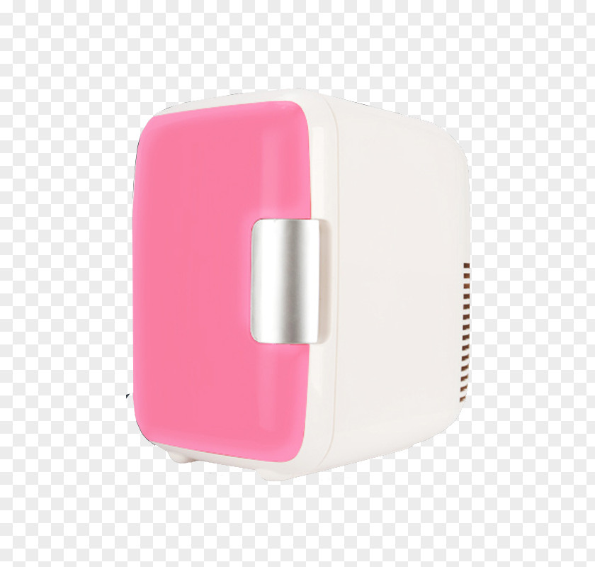 Pink Car Refrigerator Products In Kind PNG