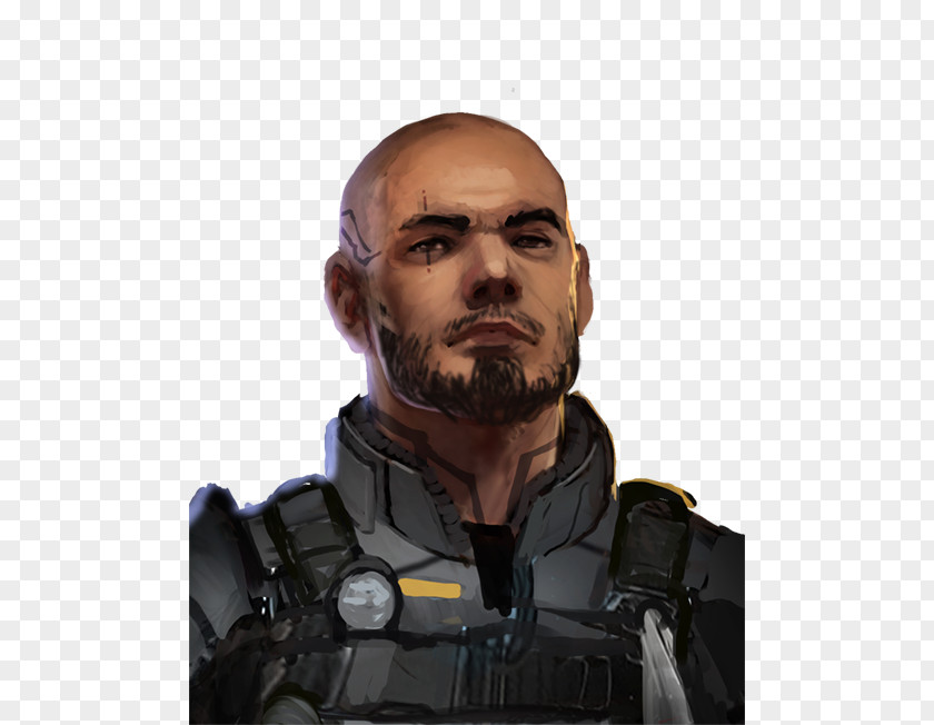 Soldier Military Army Officer Beard Mercenary PNG