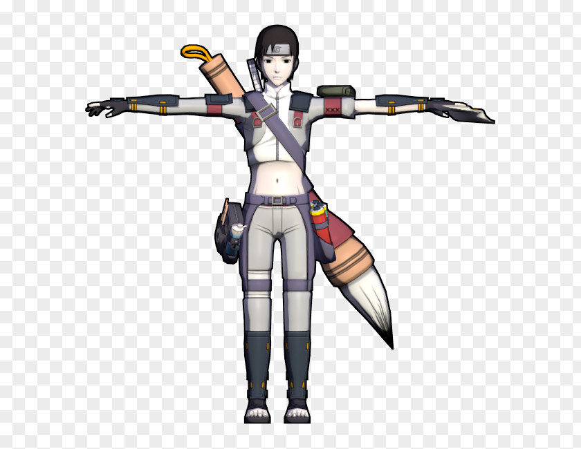 Warrior Cartoon Weapon Character PNG