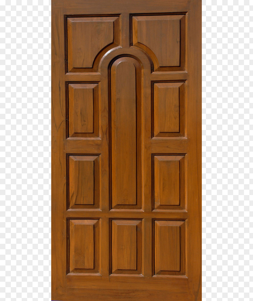 Wood Door Window Solid Panelling PNG