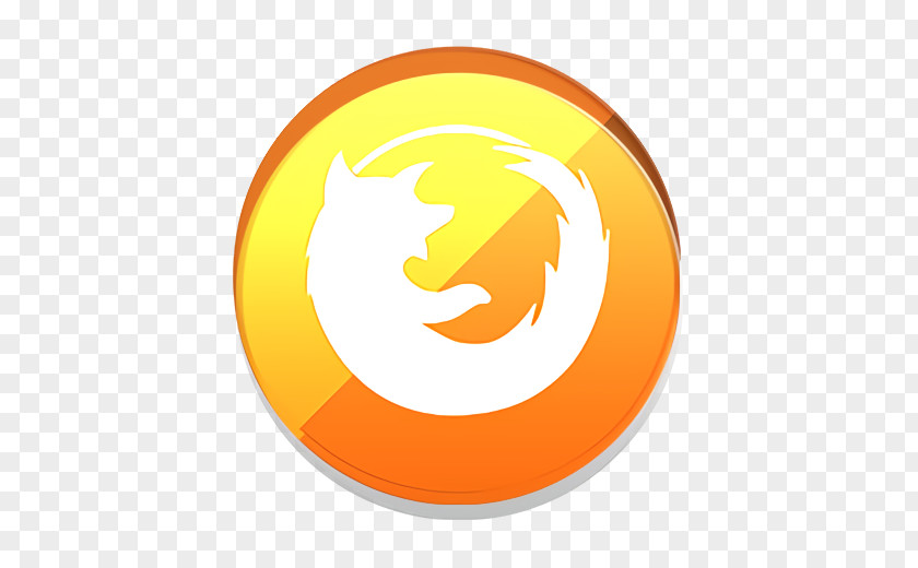 Crescent Sticker Firefox Icon PNG