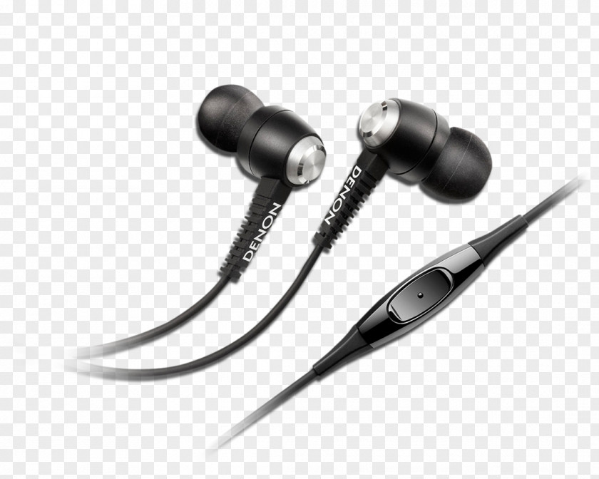 Headphones Denon AH-C120MA Hands-free Kit With Jack Connector 3.5 Mm Sound Electronics PNG