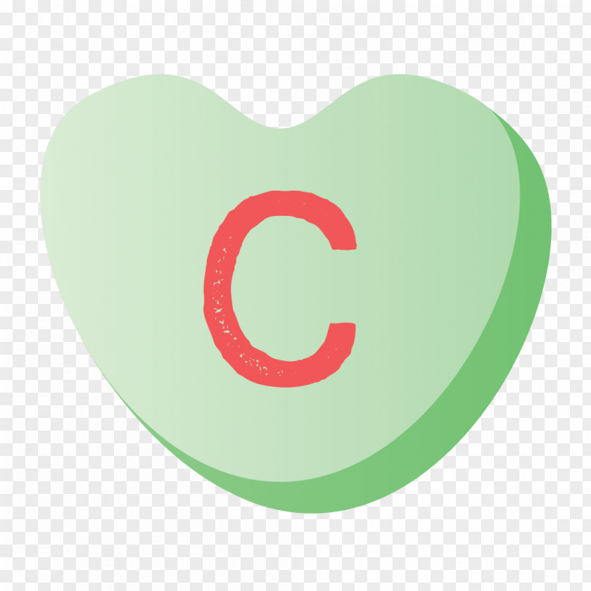Logo Font Heart M-095 PNG