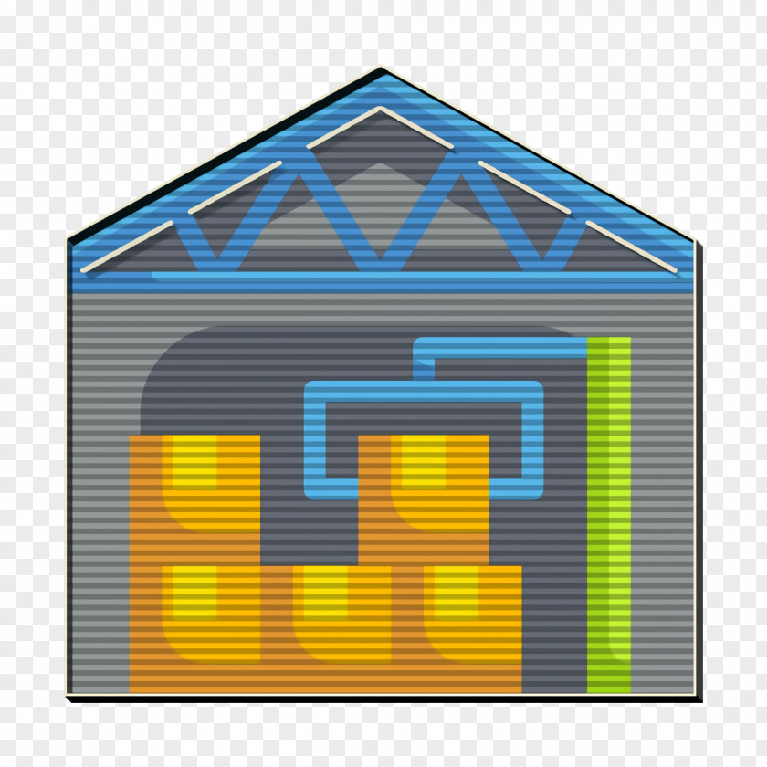 Warehouse Icon Building Shipping And Delivery PNG