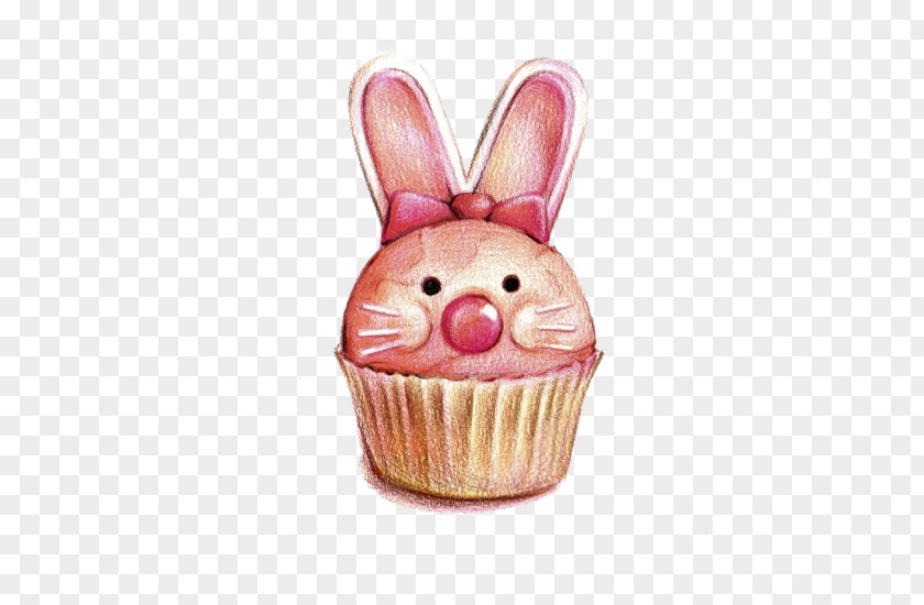 Creative Bunny Cake Easter Cupcake Muffin Rabbit PNG