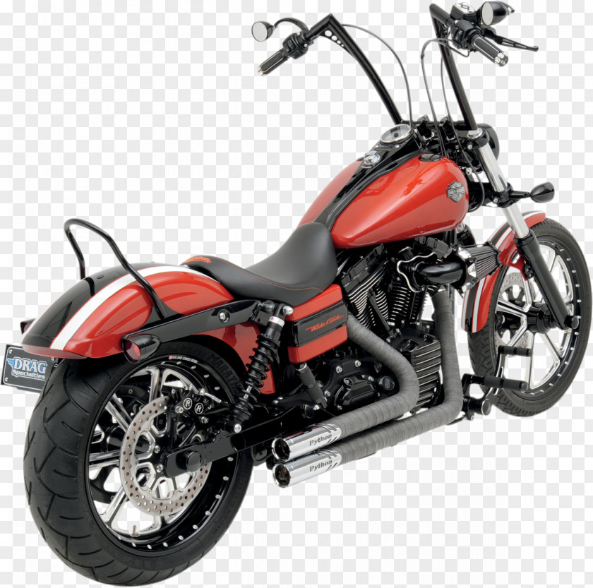 Harley-davidson Exhaust System Harley-Davidson Super Glide Motorcycle Street PNG