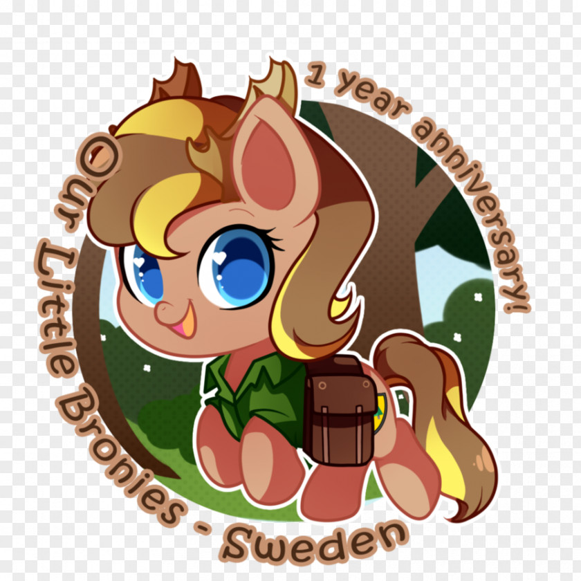 Horse Character Clip Art PNG